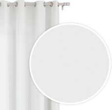 Spod Igły I Nitki Biała Zasłona Zaciemniająca Blackout 140X250 Cm Hold
