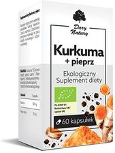 Zdjęcie Dary Natury Kurkuma + Pieprz 60 Kapsułek - Zgorzelec
