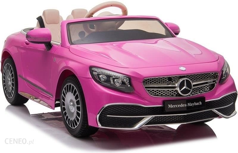 Leantoys Auto Na Akumulator Mercedes Maybach Różowy Ceny