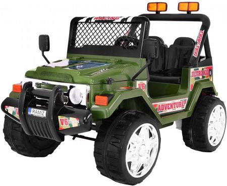 Tima Auto Na Akumulator Jeep Raptor Drifter Strong 2.4Ghz 2X45W Ciemny Zielony