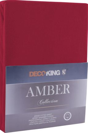 Decoking Prześcieradło Amber Maroon R 200X220Cm