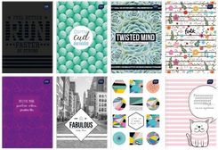 Zdjęcie Interdruk Brulion Oprawa Półtwarda A5 96K. Lakier Hybrydowy Kratka - Ostroróg