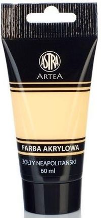 Astra Farba Akrylowa Artea Tuba 60Ml - Żółty Neapolitański