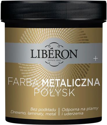 Liberon Farba Metaliczna Srebro Połysk 0,5L