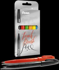 Zdjęcie Pentel Zestaw pisaków do akligrafii i letteringu - Kalety