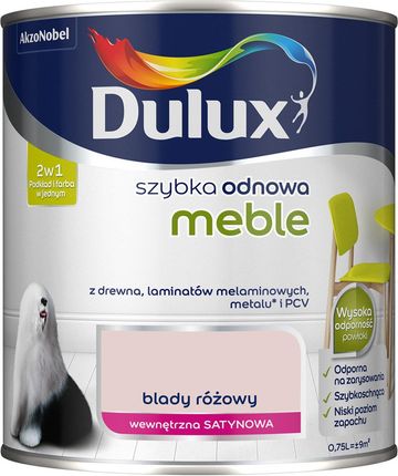 Dulux Szybka Odnowa Meble Blady Różowy 750Ml