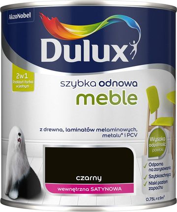 Dulux Szybka Odnowa Meble Czarny 750Ml