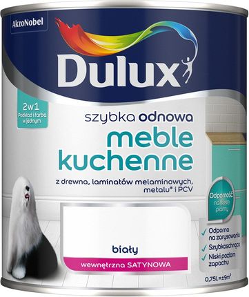 Dulux Szybka Odnowa Meble Kuchenne Biały 750Ml