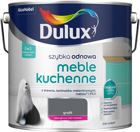 Dulux Szybka Odnowa Meble Kuchenne Grafit 2,5L