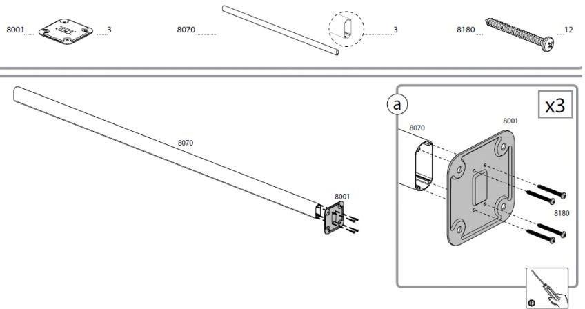 Palram Aluminiowe Zadaszenie Tarasu Sierra 3X3,05m Brązowe (Pal705327)