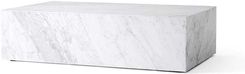 Zdjęcie Not Defined Stolik Marmurowy Menu Plinth 100 60 X 27 Cm Biały (7000630) - Kłecko