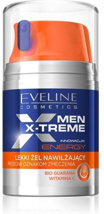 Eveline Men X-Treme Energy Lekki Żel Nawilżający Przeciw Oznakom Zmęczenia 50ml