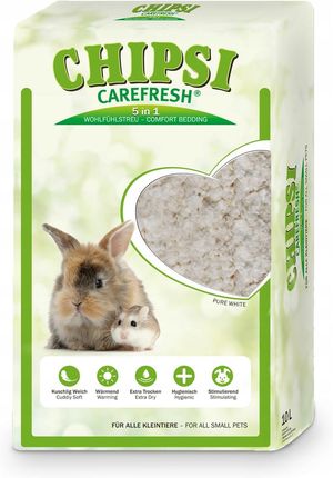 Chipsi Carefresh Pure White Ściółka Podłoże 10L