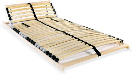Stelaż do łóżka z 28 listwami, drewno FSC, 7 stref, 80 x 200 cm kod: V-246450