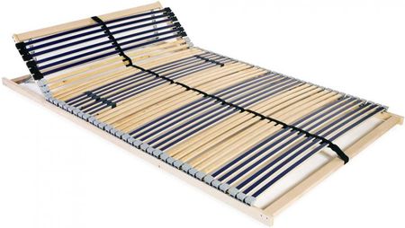 Stelaż do łóżka z 42 listwami, drewno FSC, 7 stref, 140x200 cm kod: V-246472