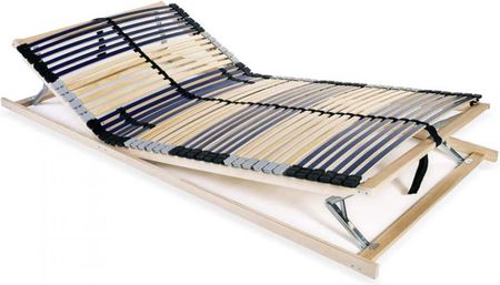 Stelaż do łóżka z 42 listwami, drewno FSC, 7 stref, 100x200 cm kod: V-246476