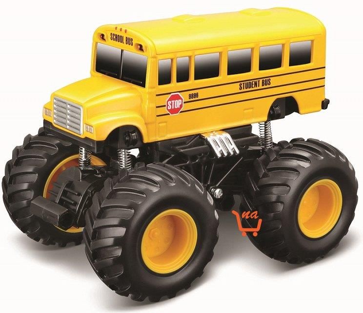 Maisto Monster Truck School Bus (2114435) Ceny i opinie Ceneo.pl