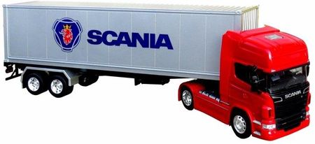 Welly Tir Scania V8 R730 50 Cm Naczepa Metal 1:32