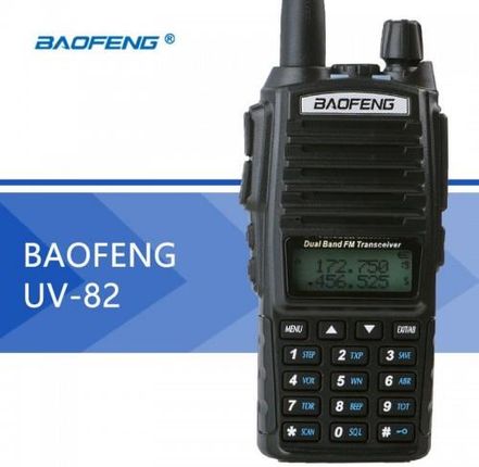 Baofeng Radiotelefon Uv-82 I Kabel Usb I Antena Nagoya Na-771 (Fd15514C820170211192706)
