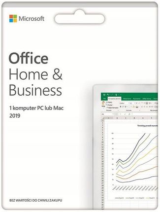 Microsoft Office 2019 Home Business dla Użytkowników Domowych i Małych Firm T5D-03183