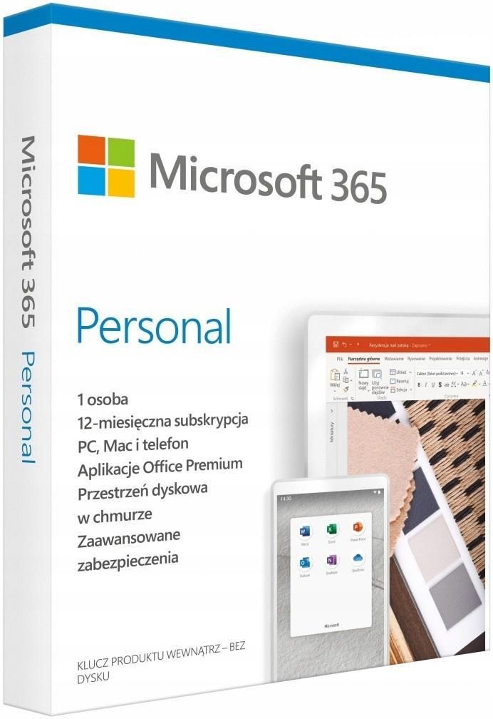 PC周辺機器 Microsoft - Office Personal Premium & Office 365 Program biurowy MS Office 365 Personal PL Subskrypcja 1Rok