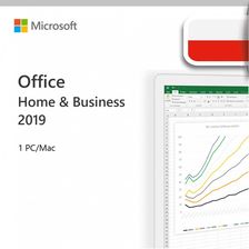 Office Home and Business 2019 Polish EuroZone Medialess