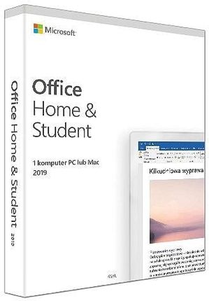 Microsoft ESD Office Home & Student 2019 Win/Mac AllLng EuroZnone DwnLd 79G-05018. Zastępuje P/N: 79G-04294