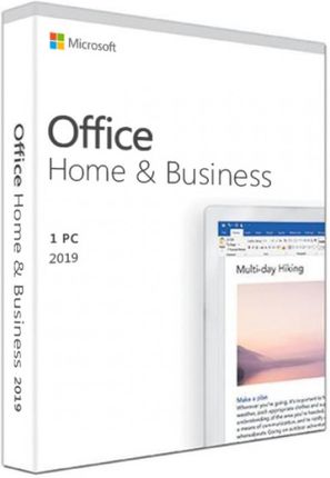 Office Home & Business 2019 Win/Mac AllLng EuroZone DwnLd T5D-03183. Zastępuje P/N: T5D-02316