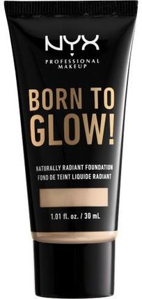Nyx Professional Makeup Born To Glow! Naturally Radiant Foundation Podkład Rozświetlający 04 Light Ivory 30 ml