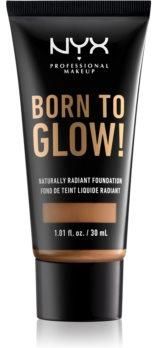 Nyx Professional Makeup Born To Glow! Naturally Radiant Foundation Podkład Rozświetlający 15.9 Warm Honey 30 ml