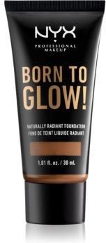 Nyx Professional Makeup Born To Glow! Naturally Radiant Foundation Podkład Rozświetlający 17 Cappuccino 30 ml