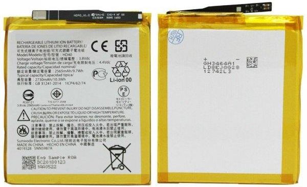 Replacement Battery For Motorola Moto Z2 Force (Models XT1789-01 Thru 04) - HD40 SNN5987A Compatible