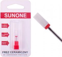 Zdjęcie Sunone Frez ceramiczny walec delikatny do manicure & pedicure - czerwony - Lubsko