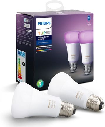 PHILIPS HUE White and color ambiance E27 2 szt. 929002216803