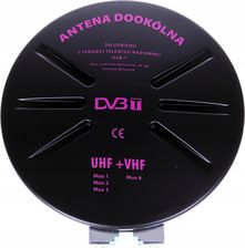 Zdjęcie Apico Antena Dookólna Dvbt Czarna Compact Produkt Polski - Orneta