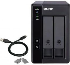 Zdjęcie QNAP 2-wnękowa obudowa rozszerzająca RAID TR-002 z USB3.1 Gen.2 - Krzepice