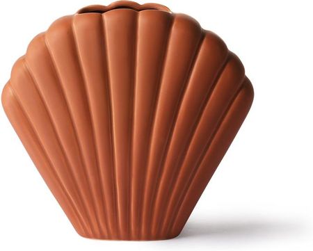 Hk Living Wazon Ceramiczny Shell Brązowy Rozm M (Ace6841)