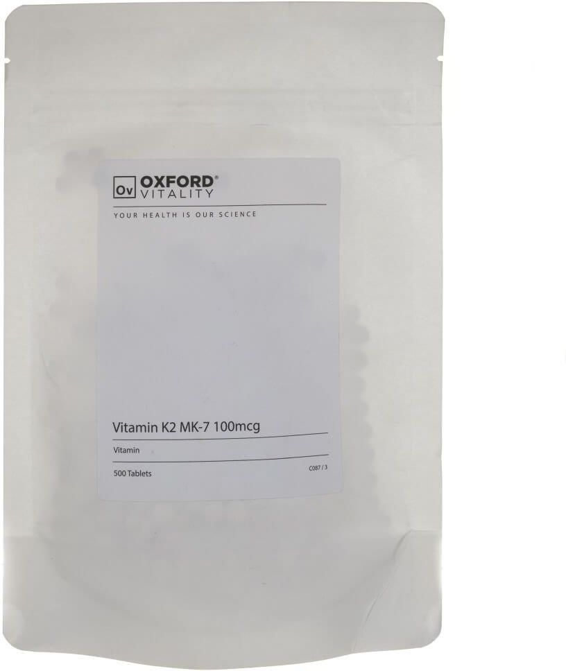 Oxford Vitality Witamina K2 MK7 100 mcg 500 tabl Opinie i ceny na