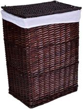 Zdjęcie Mirosław Gockowiak Kosz Wiklinowy Na Pranie Bieliznę Kufer 60X40 cmX30 cm Brązowy  - Bystrzyca Kłodzka