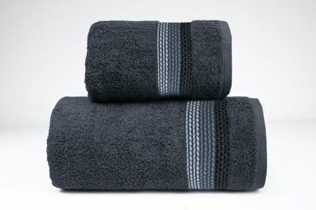 Greno Ręcznik Bawełniany 50X90 Ombre Popielaty 