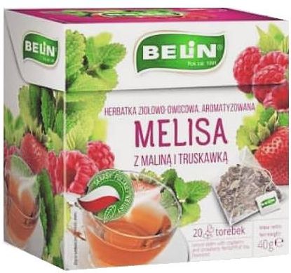 Belin Melisa z Maliną i Truskawką 20 torebek