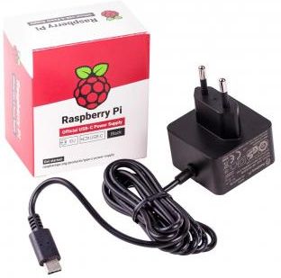 Raspberry Pi Zasilacz 4 USB-C 5,1V 3A (SC0217)