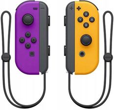 Nintendo Switch Joy-Con Para Fioletowy i Pomarańczowy - Gamepady