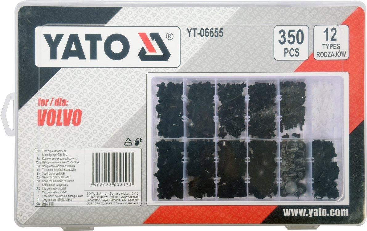 SPINKI SAMOCHODOWE VOLVO 350 SZT YATO YT-06655 YT-06655 - zdjęcie 2 SPINKI SAMOCHODOWE VOLVO 350 SZT YATO YT-06655 YT-06655