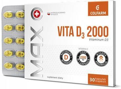 Colfarm Max Vita D3 2000 30kaps