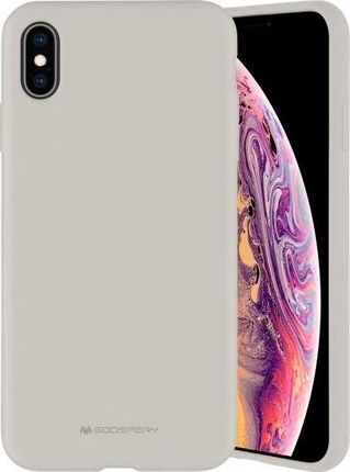Mercury Silicone iPhone 11 Max beżowy /stone 