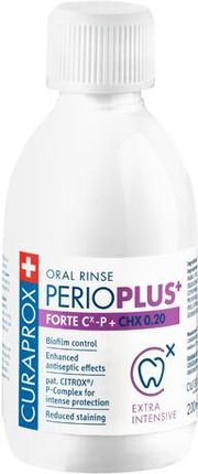 Curaden Curaprox Perio Plus + Forte Citrox Chx 020% Płyn Do Płukania Jamy Ustnej 200ml