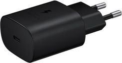 Zdjęcie Samsung Travel Adapter PD USB-C 25W czarny (EP-TA800XBEGWW) - Cedynia