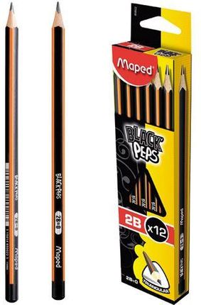 Ołówek Maped Black Peps 2B 850022
