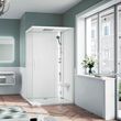 Novellini Glax 1 2.0 2P Kabina wielofunkcyjna 120x80x217 cm wersja prawa profile srebrne szkło przezroczyste G212P129DM-1BB - Wejdź i kup -5% taniej